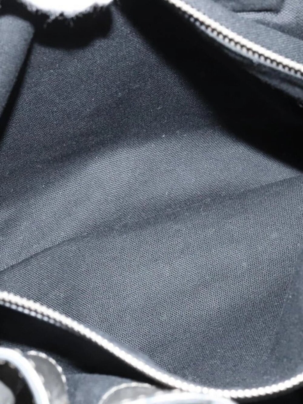 BURBERRY Tote Bag Canvas Black Silver Auth am8188 - Picture 13 of 16